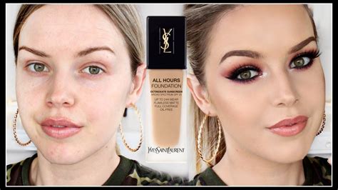 ysl primer all hours review|ysl all hours foundation review.